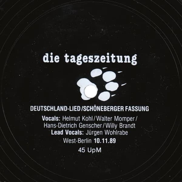 Deutschland-Lied /Schöneberger Fassung