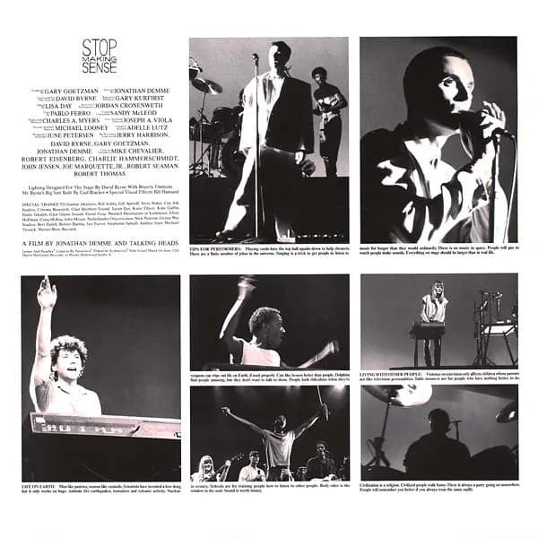 Talking Heads — Stop Making Sense