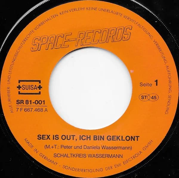 Schaltkreis Wassermann — Sex Is Out, Ich Bin Geklont