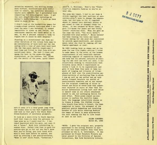 Allen Ginsberg — Reads Kaddish (A 20th Century American Ecstatic Narrative Poem)