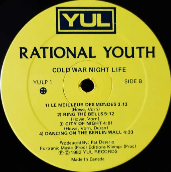 Rational Youth — Cold War Night Life
