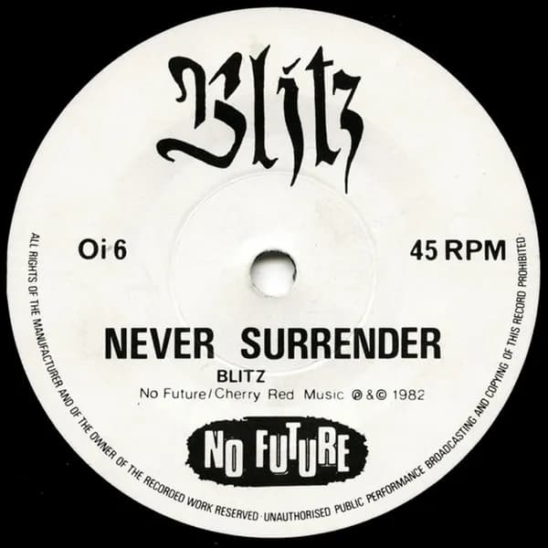 Blitz (3) — Never Surrender / Razors In The Night