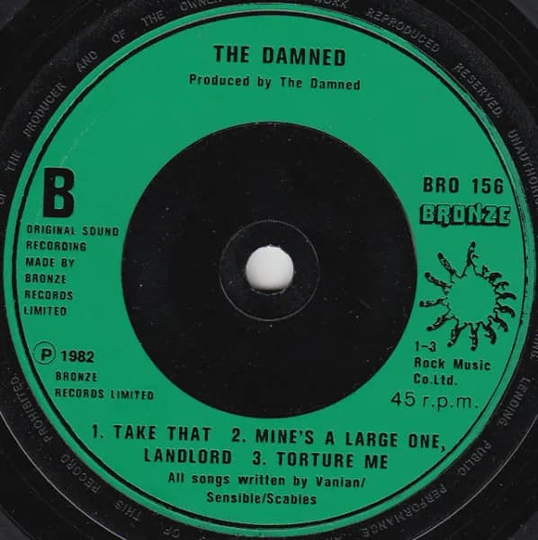 The Damned — Dozen Girls