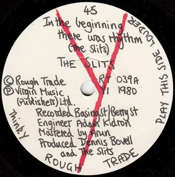 The Slits / The Pop Group — In The Beginning There Was Rhythm / Where There's A Will..