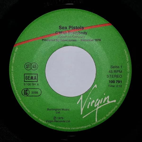 Sex Pistols — C'Mon Everybody