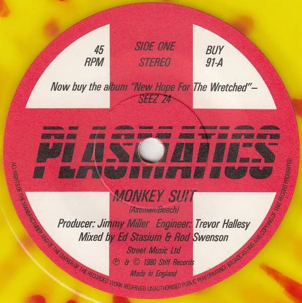 Plasmatics (2) — Monkey Suit