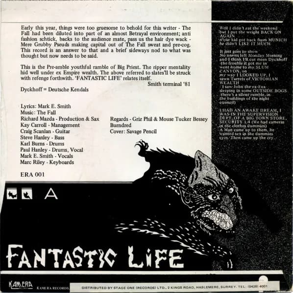 The Fall — Lie Dream Of A Casino Soul