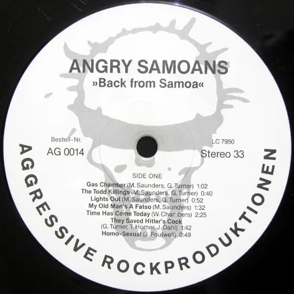 Angry Samoans — Back From Samoa