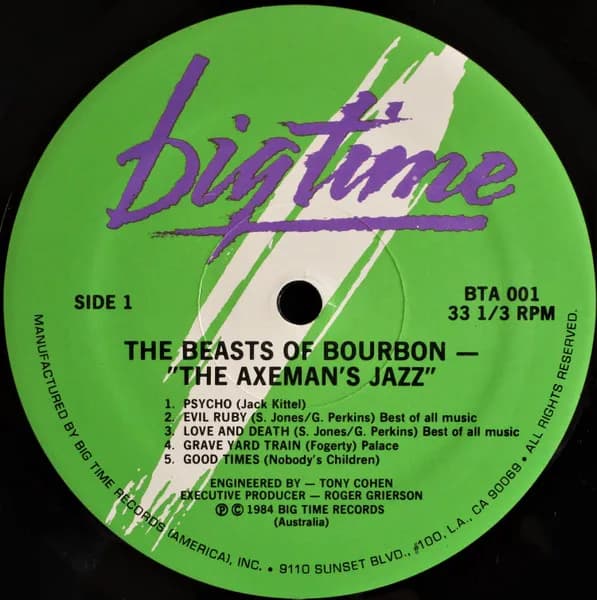 The Beasts Of Bourbon — The Axeman's Jazz