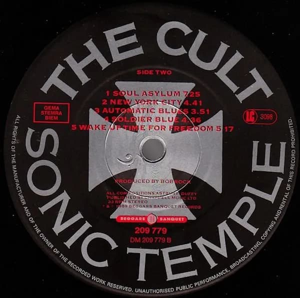 The Cult — Sonic Temple