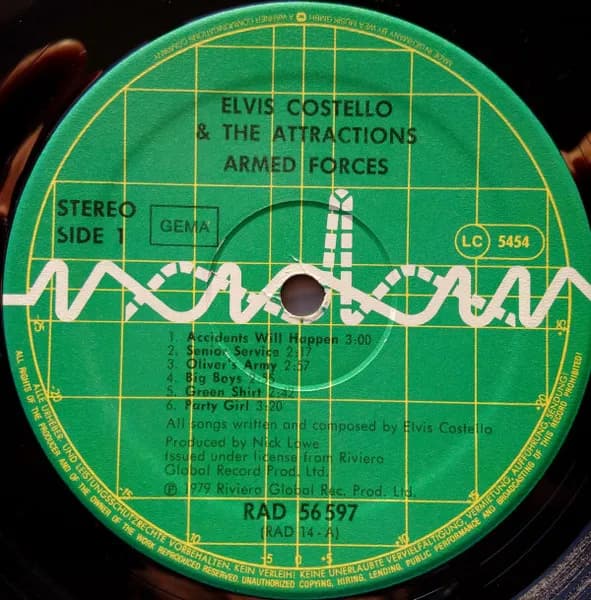 Elvis Costello & The Attractions — Armed Forces