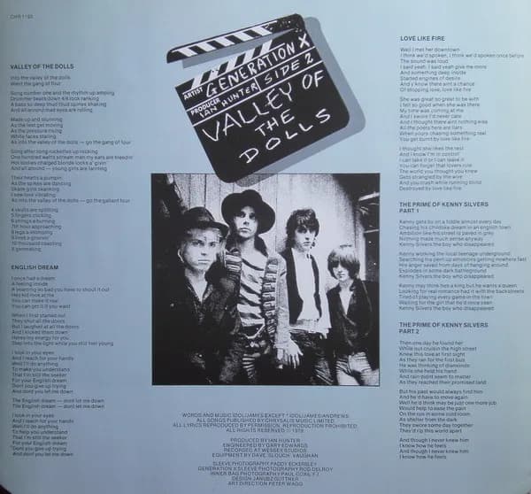 Generation X (4) — Valley Of The Dolls