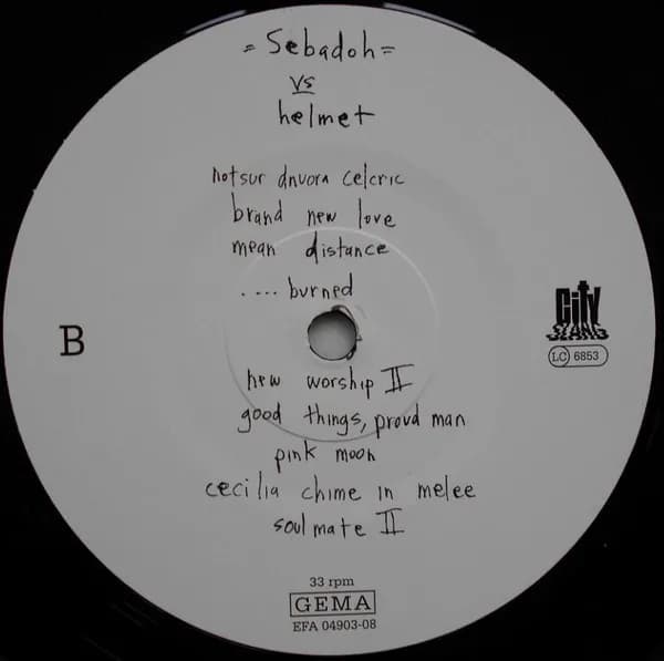 Sebadoh — Rocking The Forest / Sebadoh Vs. Helmet