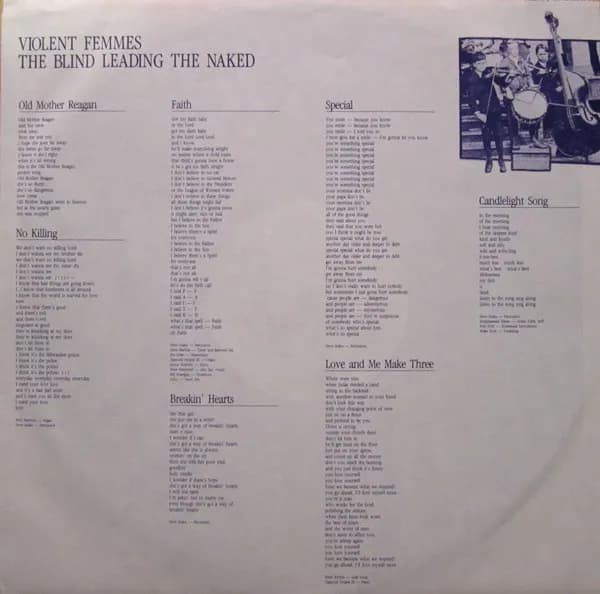 Violent Femmes — The Blind Leading The Naked