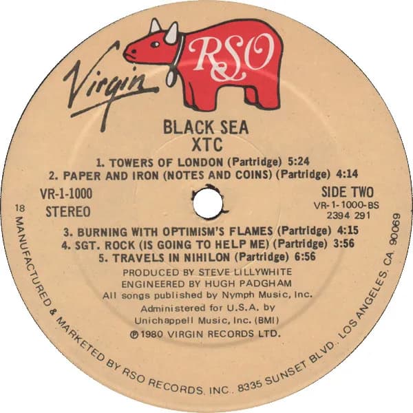 XTC — Black Sea