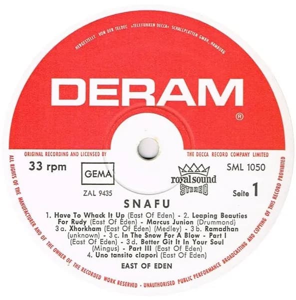 East Of Eden (2) — Snafu