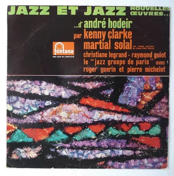 Jazz Et Jazz (Nouvelles Œuvres... ...D'André Hodeir)