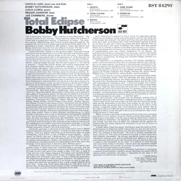Bobby Hutcherson — Total Eclipse