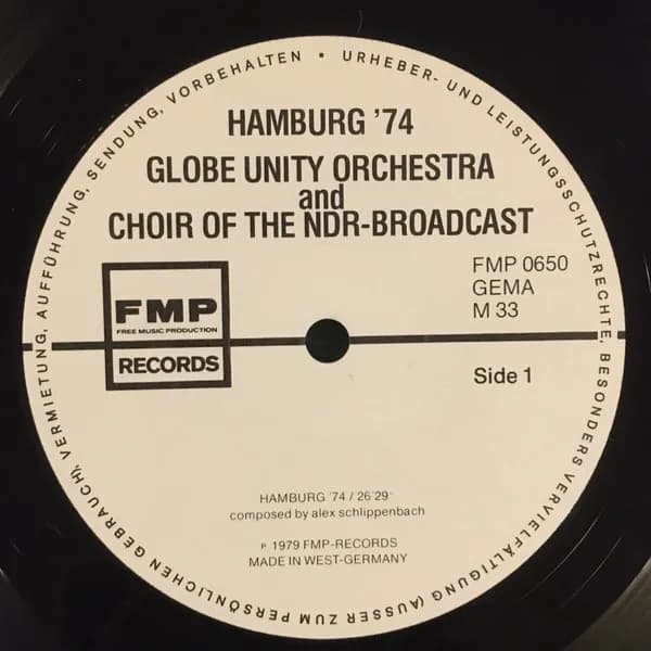 Globe Unity Orchestra & NDR Chor — Hamburg '74