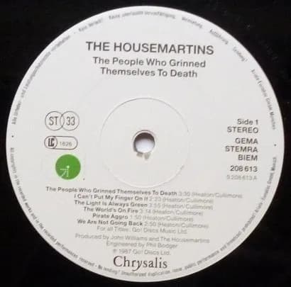 The Housemartins — The People Who Grinned Themselves To Death