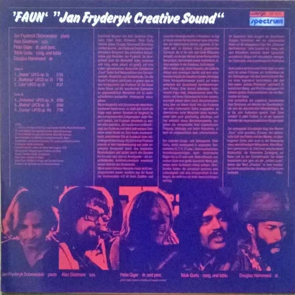 Jan Fryderyk Creative Sound — Faun