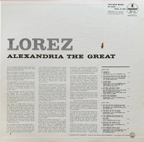 Lorez Alexandria — Alexandria The Great