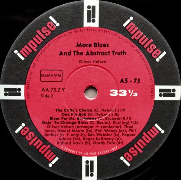 Oliver Nelson — More Blues And The Abstract Truth