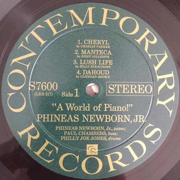 Phineas Newborn Jr. — A World Of Piano !
