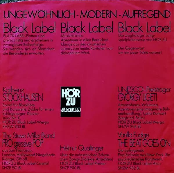 Cathy Berberian, Joan Carroll (3), Liliana Poli, Luciano Berio, Sylvano Bussotti, Roman Haubenstock-Ramati, Luigi Nono, Hans Otte — Primadonnen Der Moderne