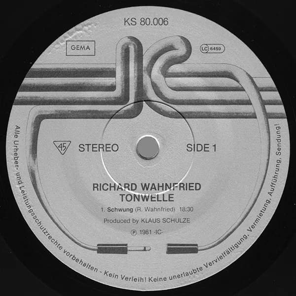 Richard Wahnfried — Tonwelle