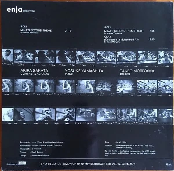 Yosuke Yamashita Trio — Clay