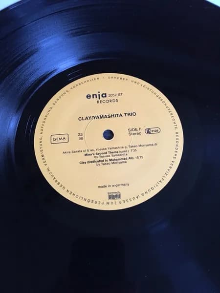 Yosuke Yamashita Trio — Clay
