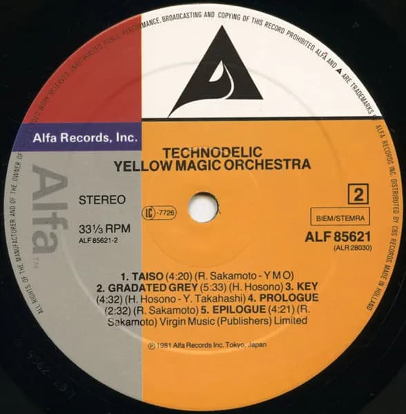 Yellow Magic Orchestra — Technodelic
