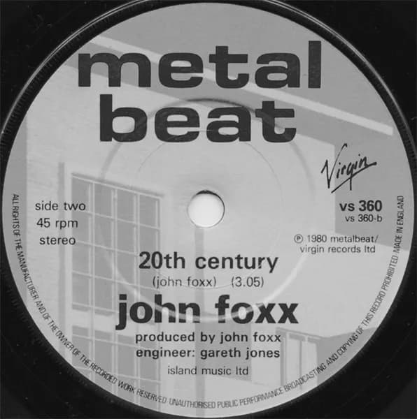 John Foxx — Burning Car