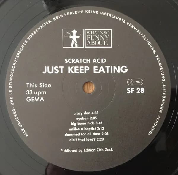 Scratch Acid — Just Keep Eating