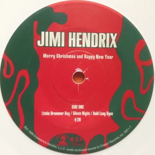 Jimi Hendrix — Merry Christmas And Happy New Year
