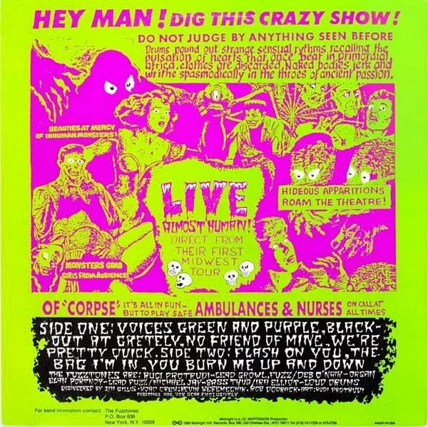 The Fuzztones — Leave Your Mind At Home