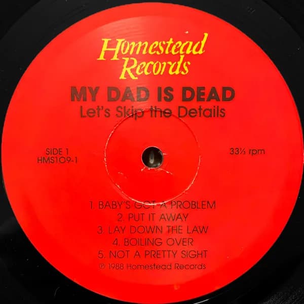 My Dad Is Dead — Let's Skip The Details