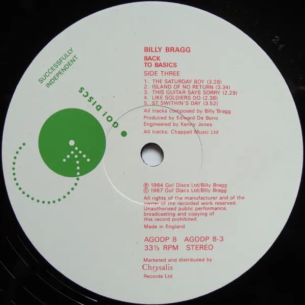 Billy Bragg — Back To Basics
