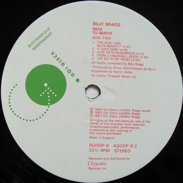 Billy Bragg — Back To Basics