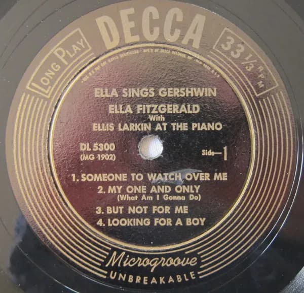 Ella Fitzgerald — Ella Sings Gershwin