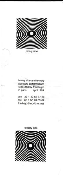 Fred Bigot — Binary Side / Ternary Side