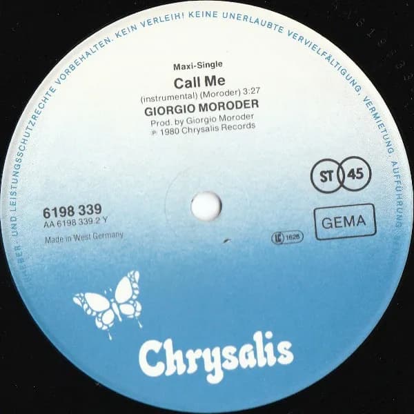 Blondie — Call Me