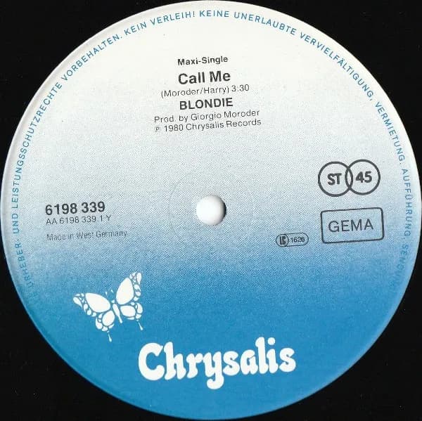 Blondie — Call Me
