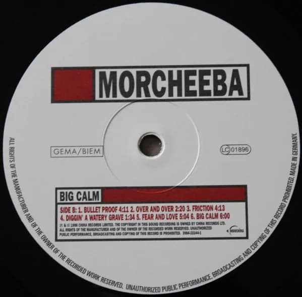 Morcheeba — Big Calm