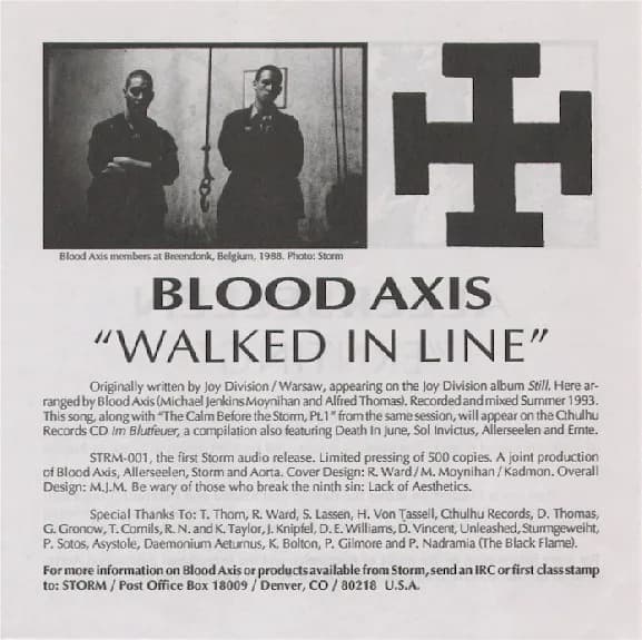 Blood Axis / Allerseelen — Walked In Line / Ernting