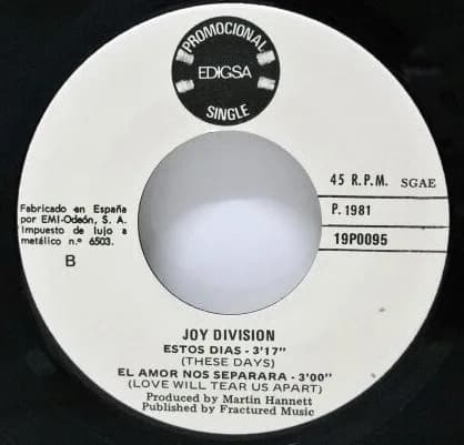 Joy Division — Love Will Tear Us Apart