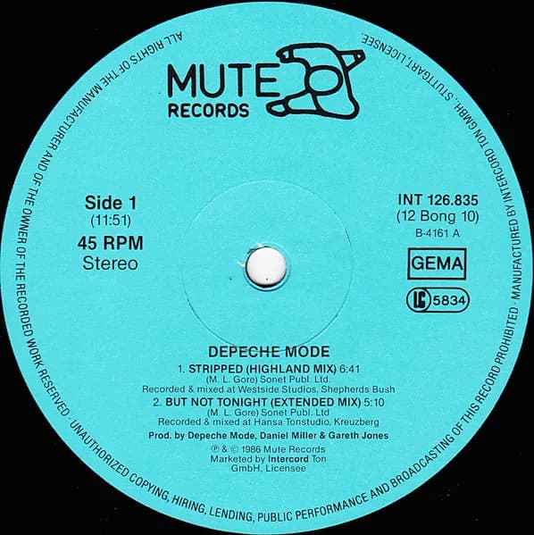 Depeche Mode — Stripped (Highland Mix)