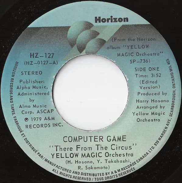 Computer Game "There From The Circus" / Yellow Magic (Tong Poo)
