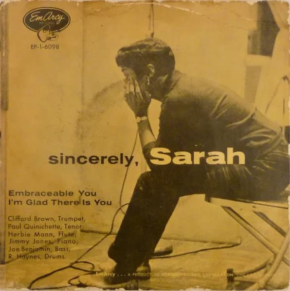 Sincerely, Sarah
